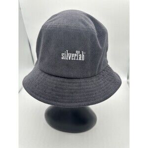 Vintage Levi's Silvertab Gray Corduroy Bucket Hat L/XL Streetwear Grunge